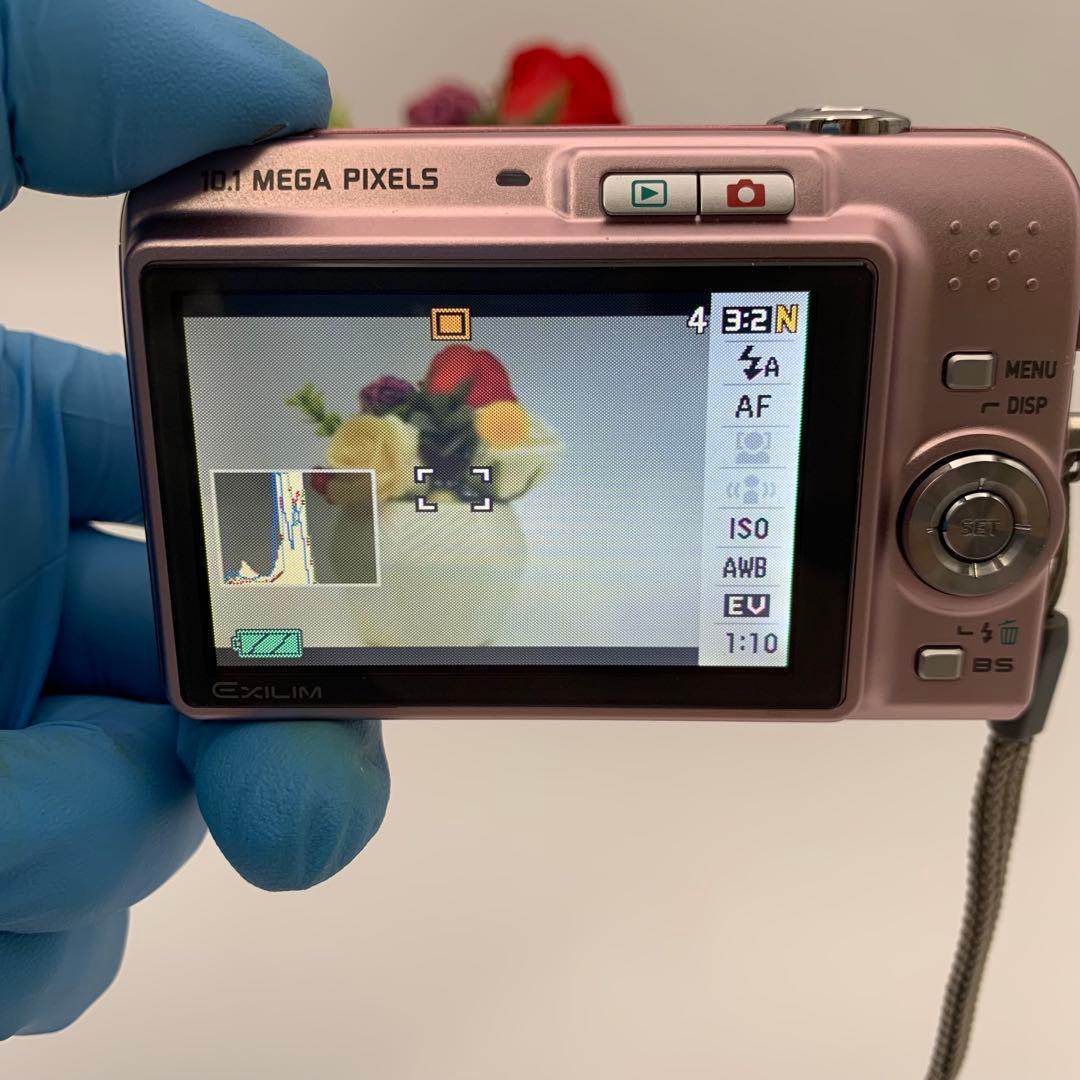 極美品 CASIO EX-Z1080 ピンク コンデジ