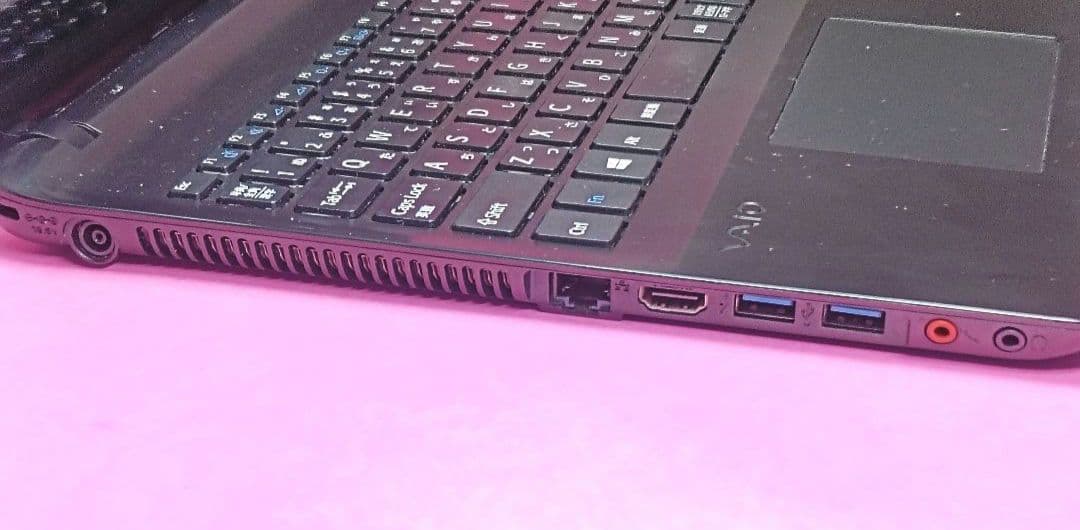 【お買い得‼️】i7✨12GB✨タッチパネル✨VAIO✨カメラ付きノートパソコン