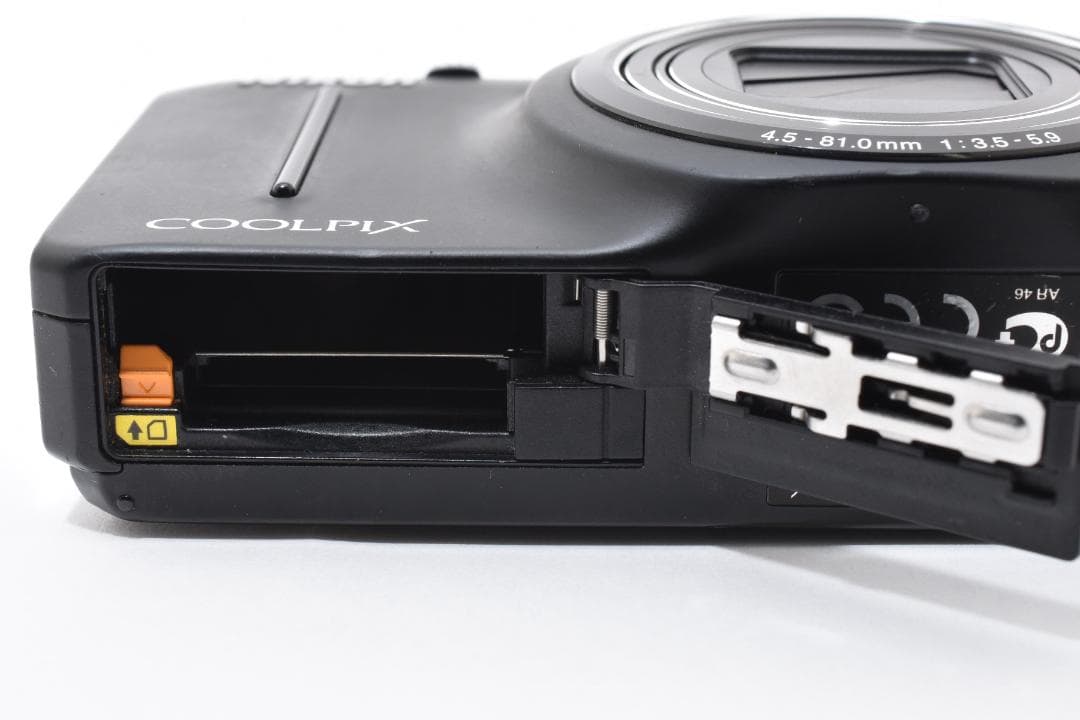 美品 ニコン COOLPIX S9300 コンパクトデジタルカメラ ブラック