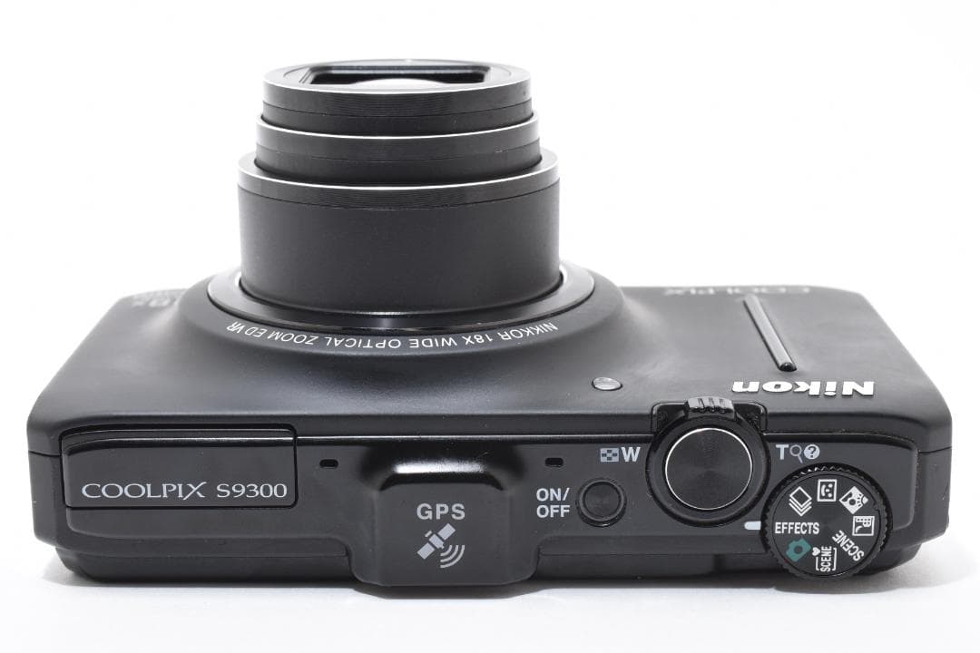 美品 ニコン COOLPIX S9300 コンパクトデジタルカメラ ブラック