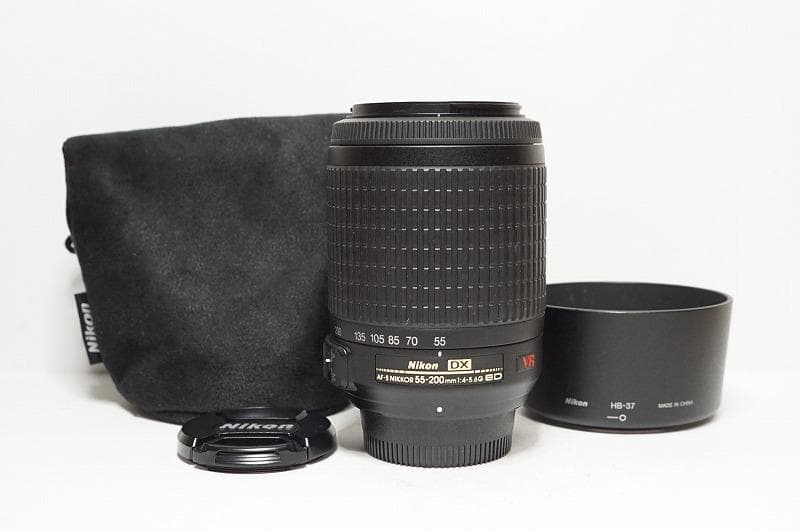 【望遠】 Nikon AF-S 55-200mm F4-5.6 G VR