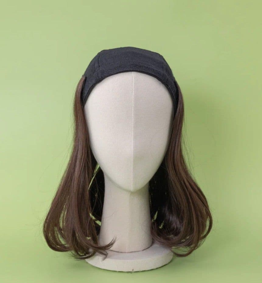 BAREN 襟足ウィッグワンカールロング・インナーキャップ