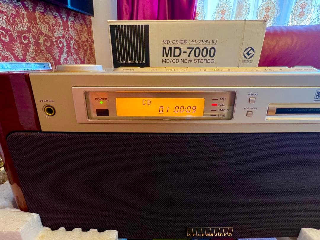 希少MD-7000 ソニー内蔵Bluetooth変更可能 整備済美品未使用近い