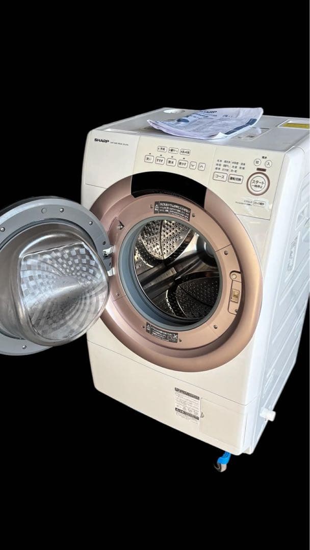 SHARP人気モデル ドラム式洗濯機乾燥7/3kg 2022年