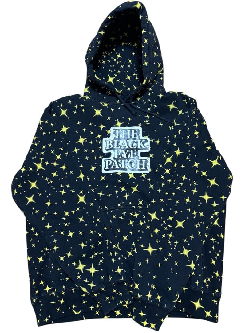 【希少】BlackEyePatch スタープルオーバーパーカーブラックアイパッチ