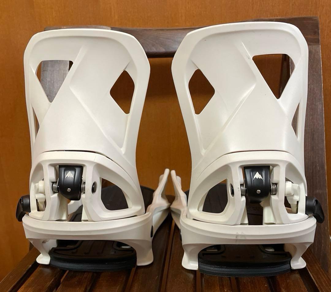 バートン　ステップオン　burton STEPON ホワイト　ビンディング