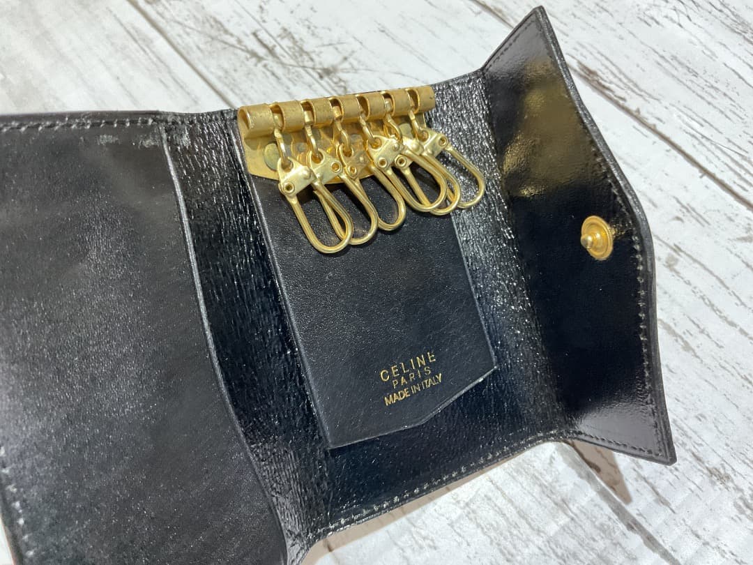激レア　CELINE セリーヌ　ヴィンテージ　ホースキャリッジ　キーケース