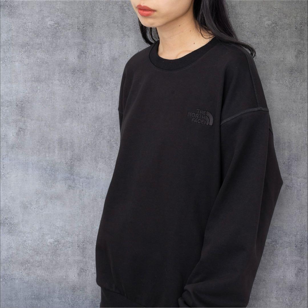 ノースフェイス GO-TO SWEATSHIRTS スウェット ロゴ刺繍 M