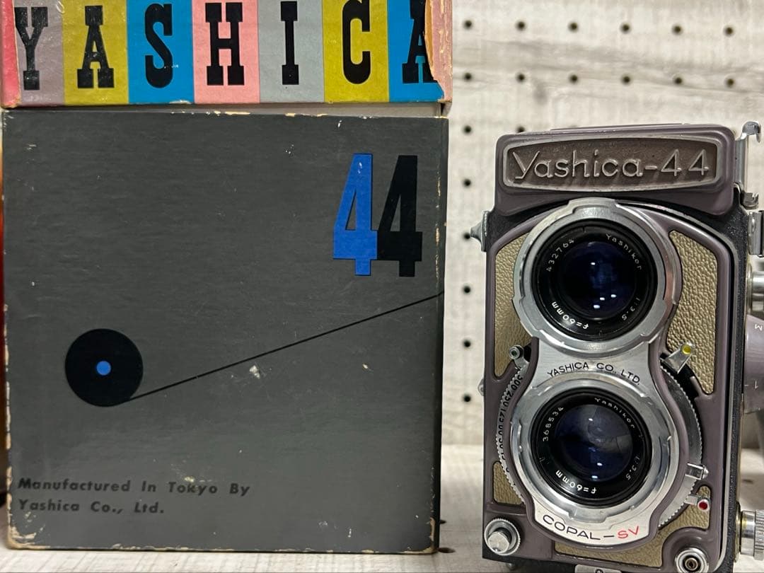 yashica-44 / Yashikor 1:3.5 f=60mm カメラ