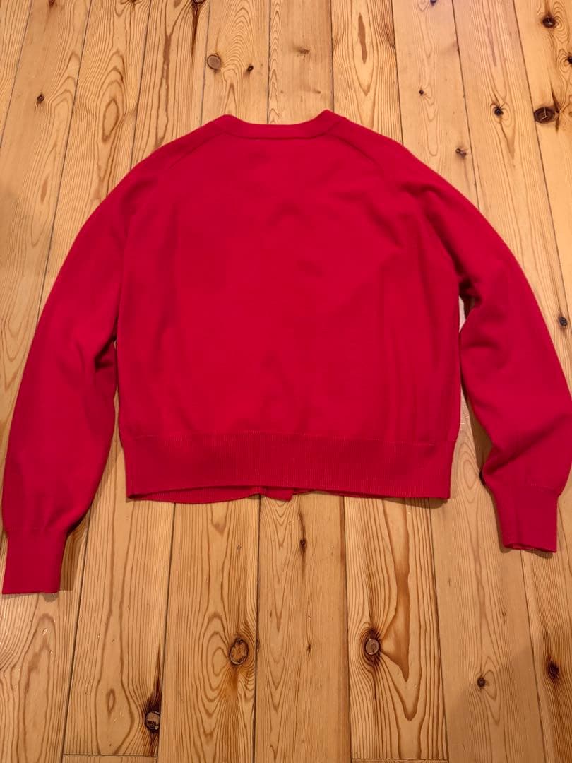 ロンハーマン別注DEMYLEE 赤ニットカーディガン