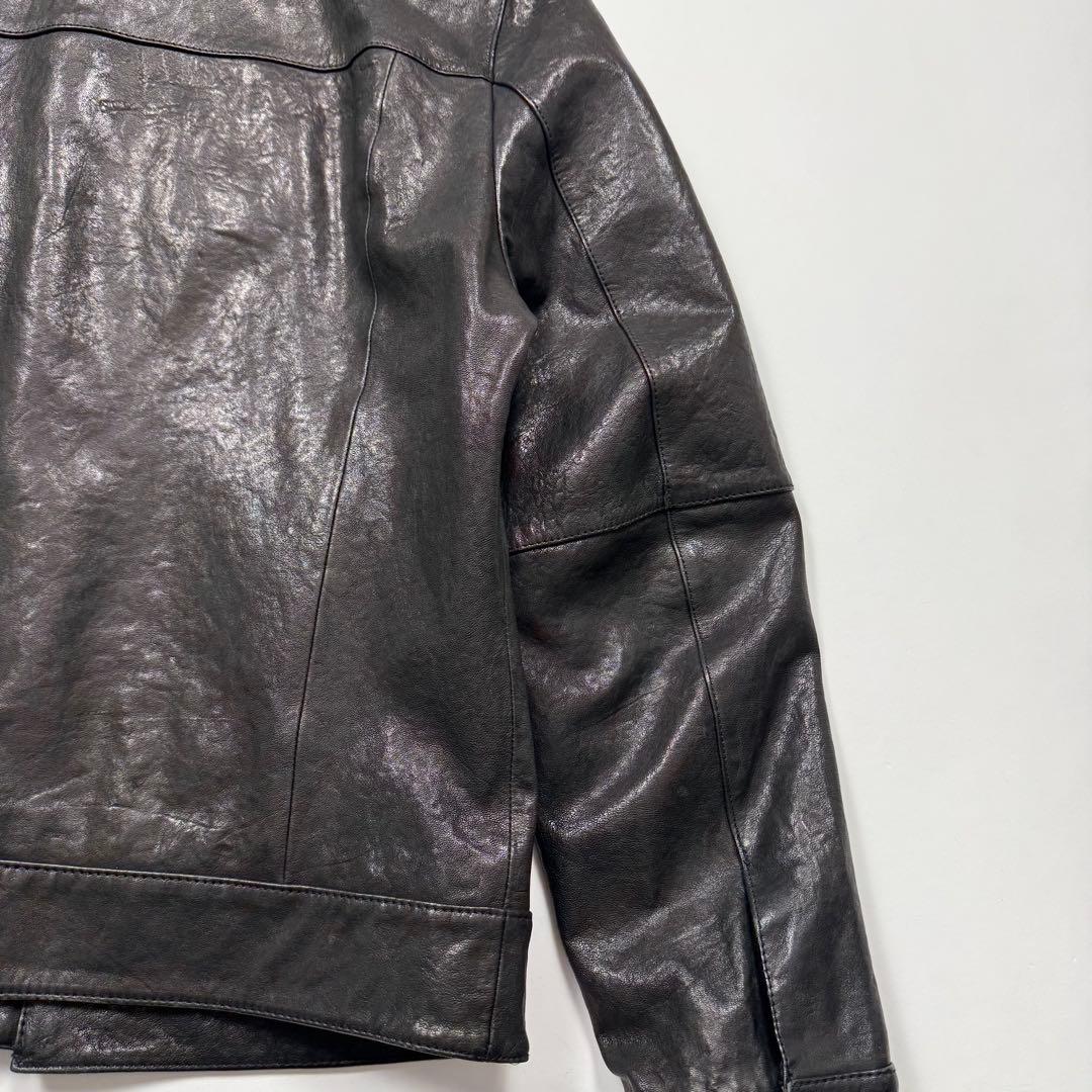ジャケット・アウター 2000s Double zipup real leather jacket