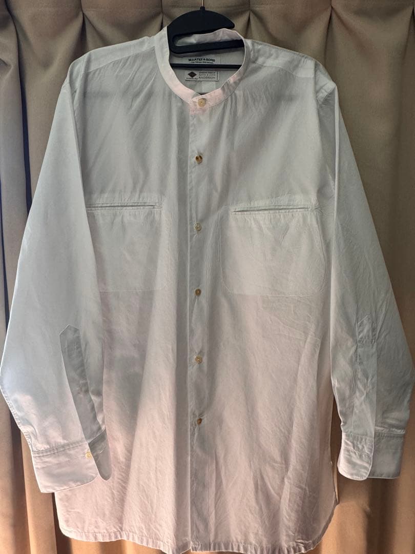 I*様 maatee and sons バンドカラーシャツ　DJA