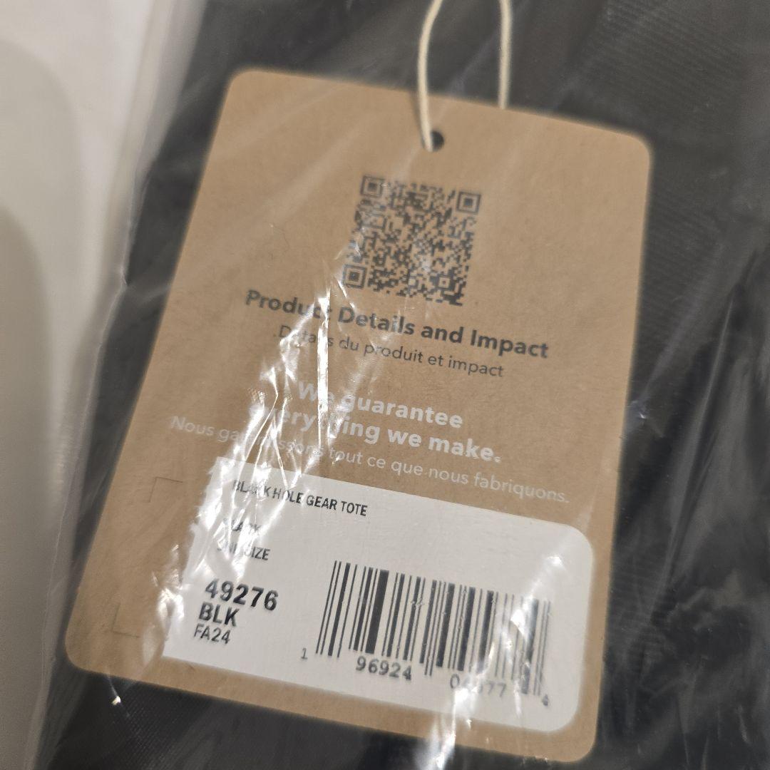 定価17000円 patagonia ブラックホール・ギア・トート 61L