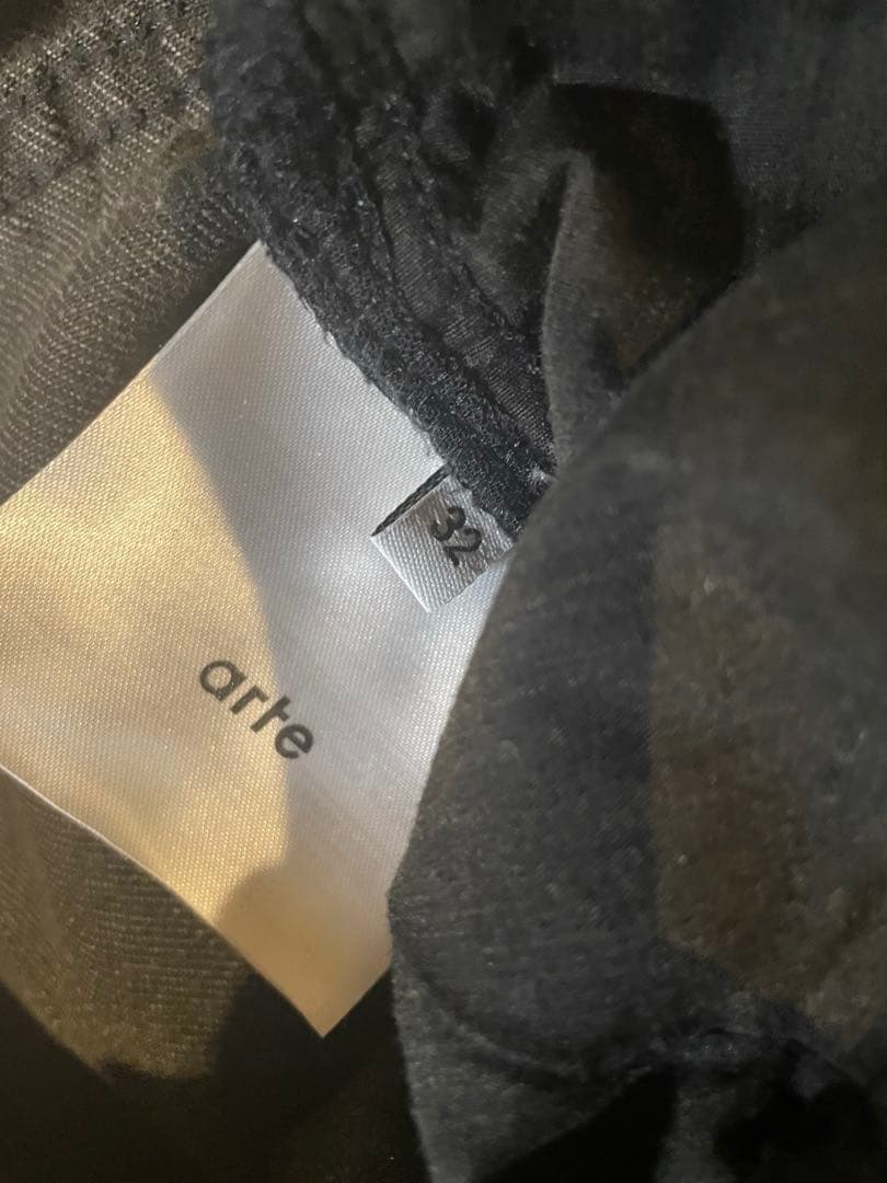 arte antwerp FADE black デニムパンツ３２サイズ裾上げ品