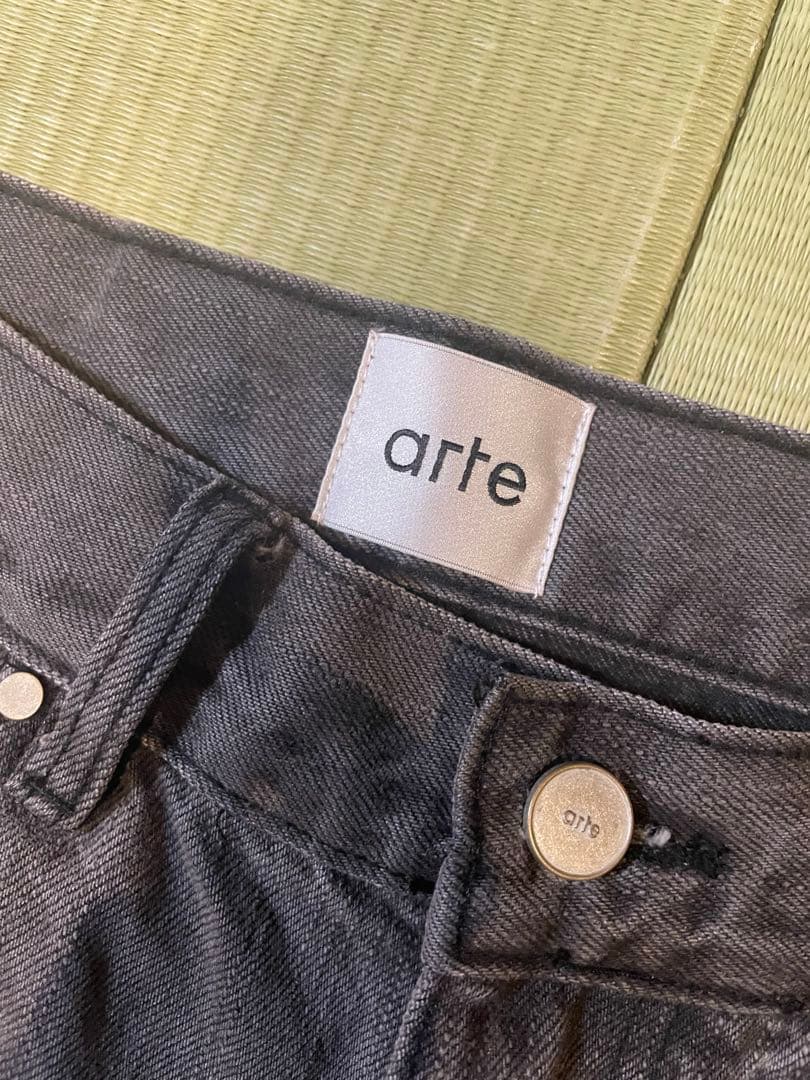 arte antwerp FADE black デニムパンツ３２サイズ裾上げ品