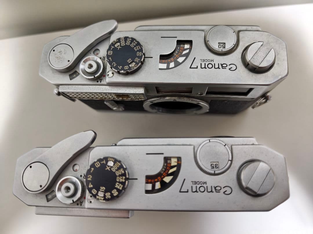 ​【希少な幕】Canon Model 7 ボディ 2台セット キャノン