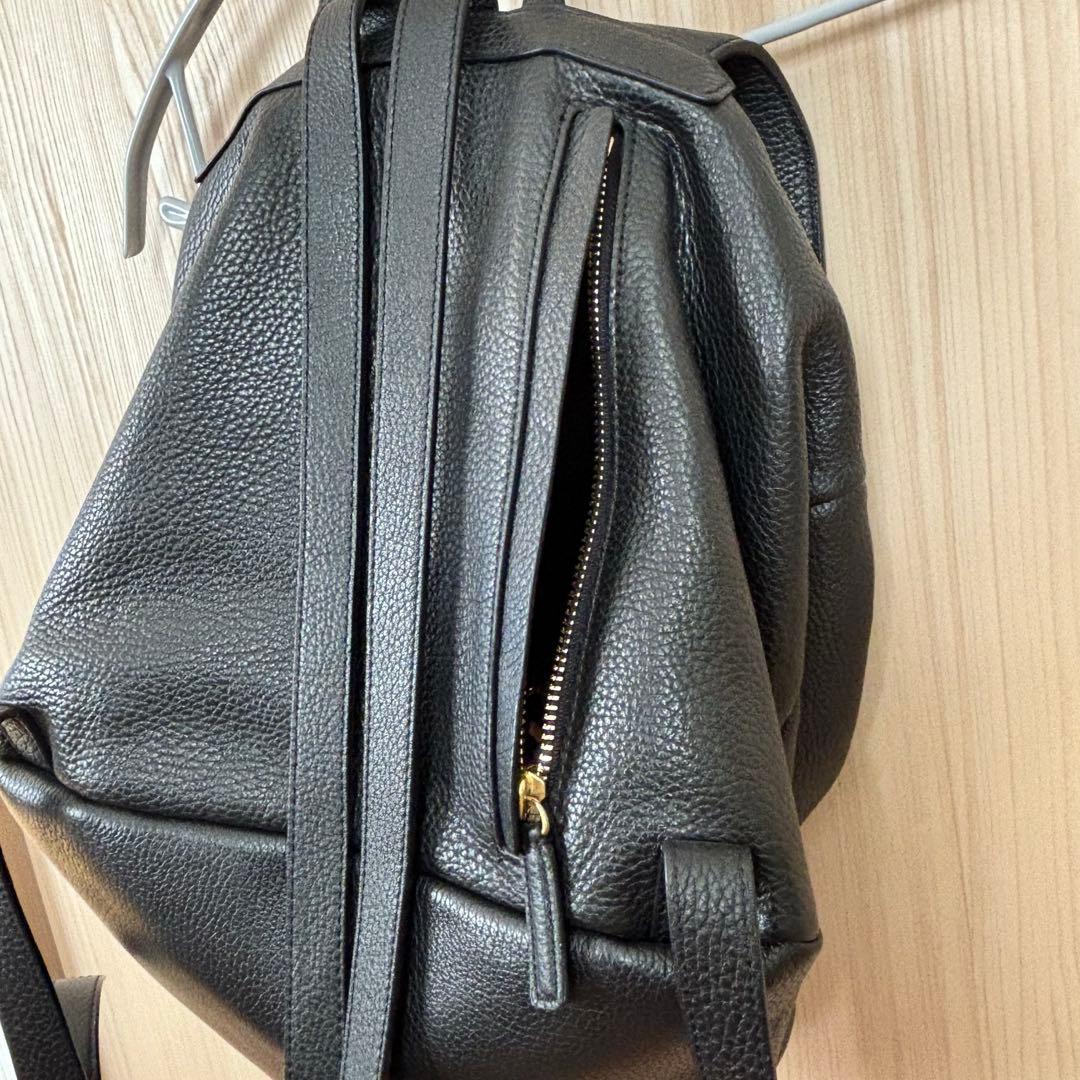 【美品】Agnes b. アニエスベー レザー リュック 本革 レディース 黒