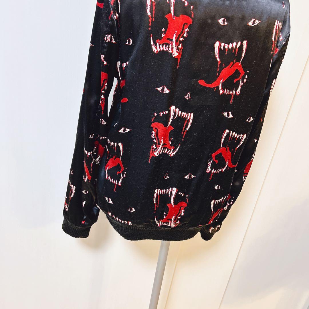 WACKOMARIA ワコマリア 黒豹マリアスカジャン M