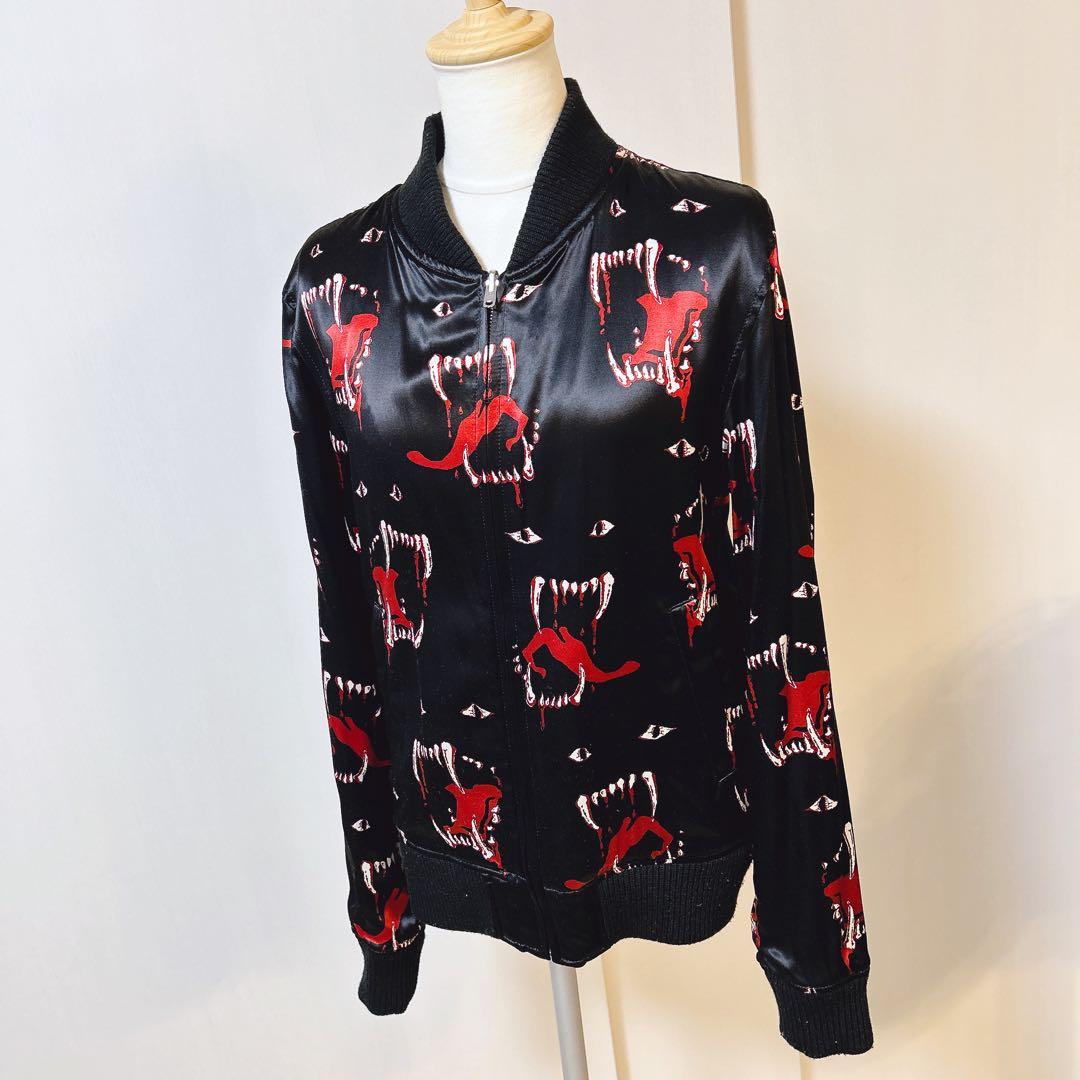 WACKOMARIA ワコマリア 黒豹マリアスカジャン M