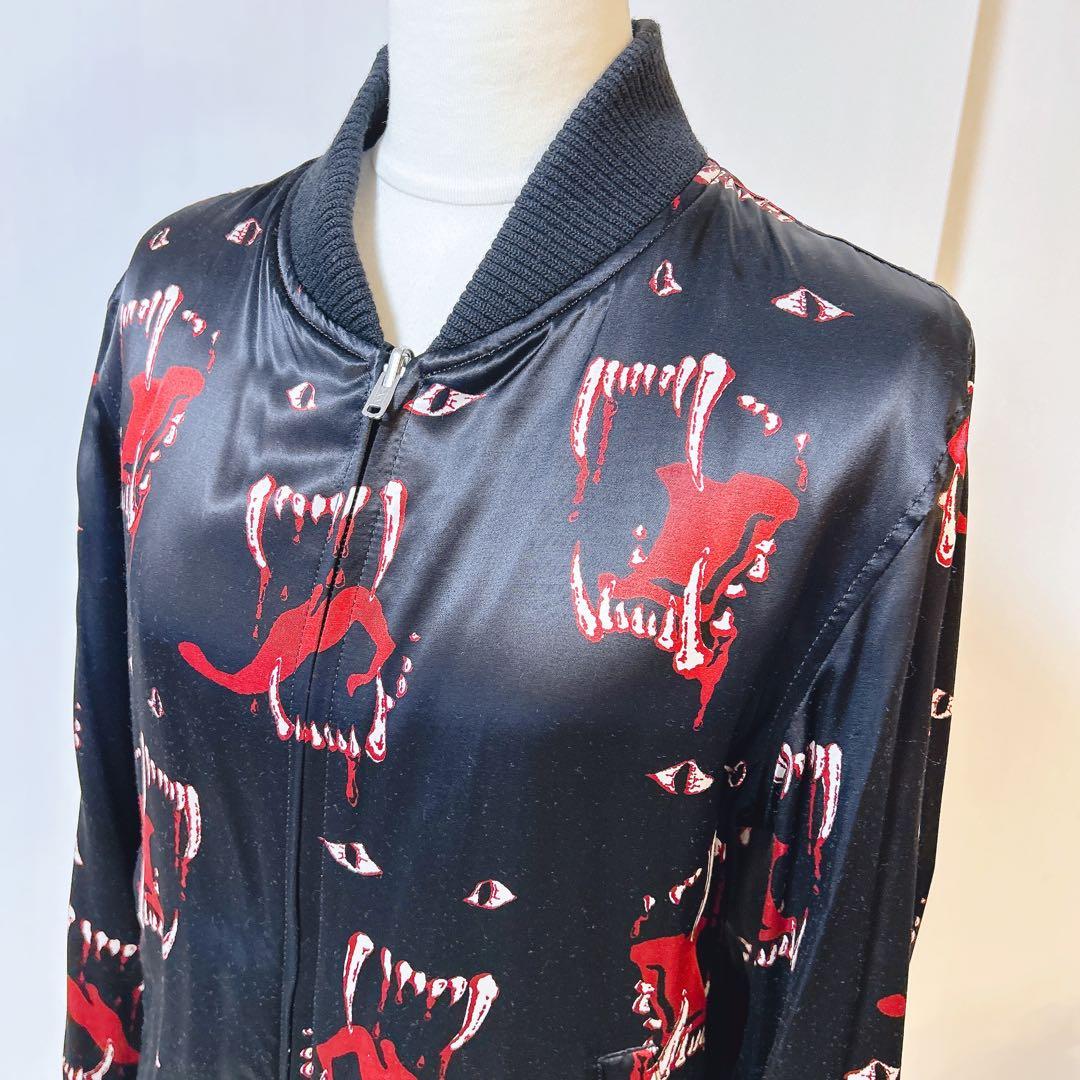 WACKOMARIA ワコマリア 黒豹マリアスカジャン M