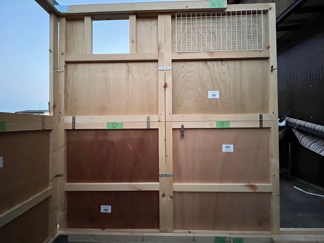 持ち家の庭などに出店出来る！マルシェも！組み立て簡単！移動式屋台店舗　即営業可能