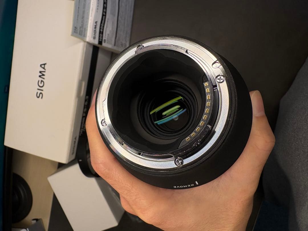 美品SIGMA 100-400mm Eマウント+Tripod Socket