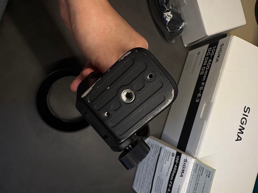 美品SIGMA 100-400mm Eマウント+Tripod Socket