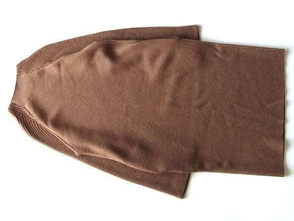 セール　グランマママドーター ウール 畦編み/ミラノリブ ニットワンピース 1