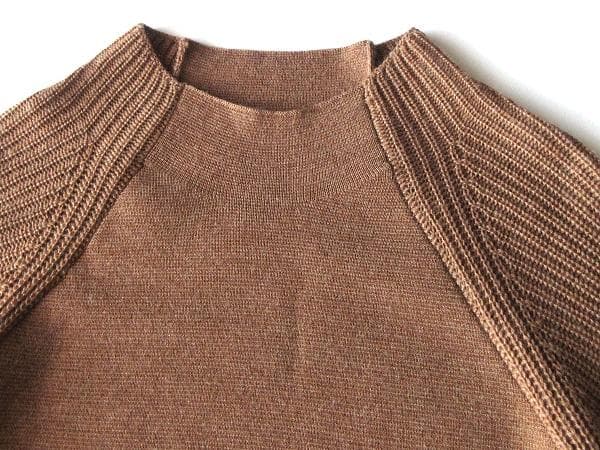 セール　グランマママドーター ウール 畦編み/ミラノリブ ニットワンピース 1