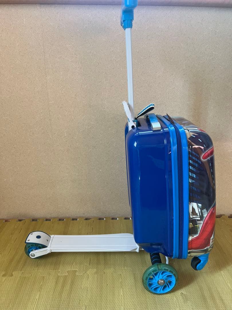 スーツケース キックボード キャリーケース 子供用スーツケース スパイダーマン