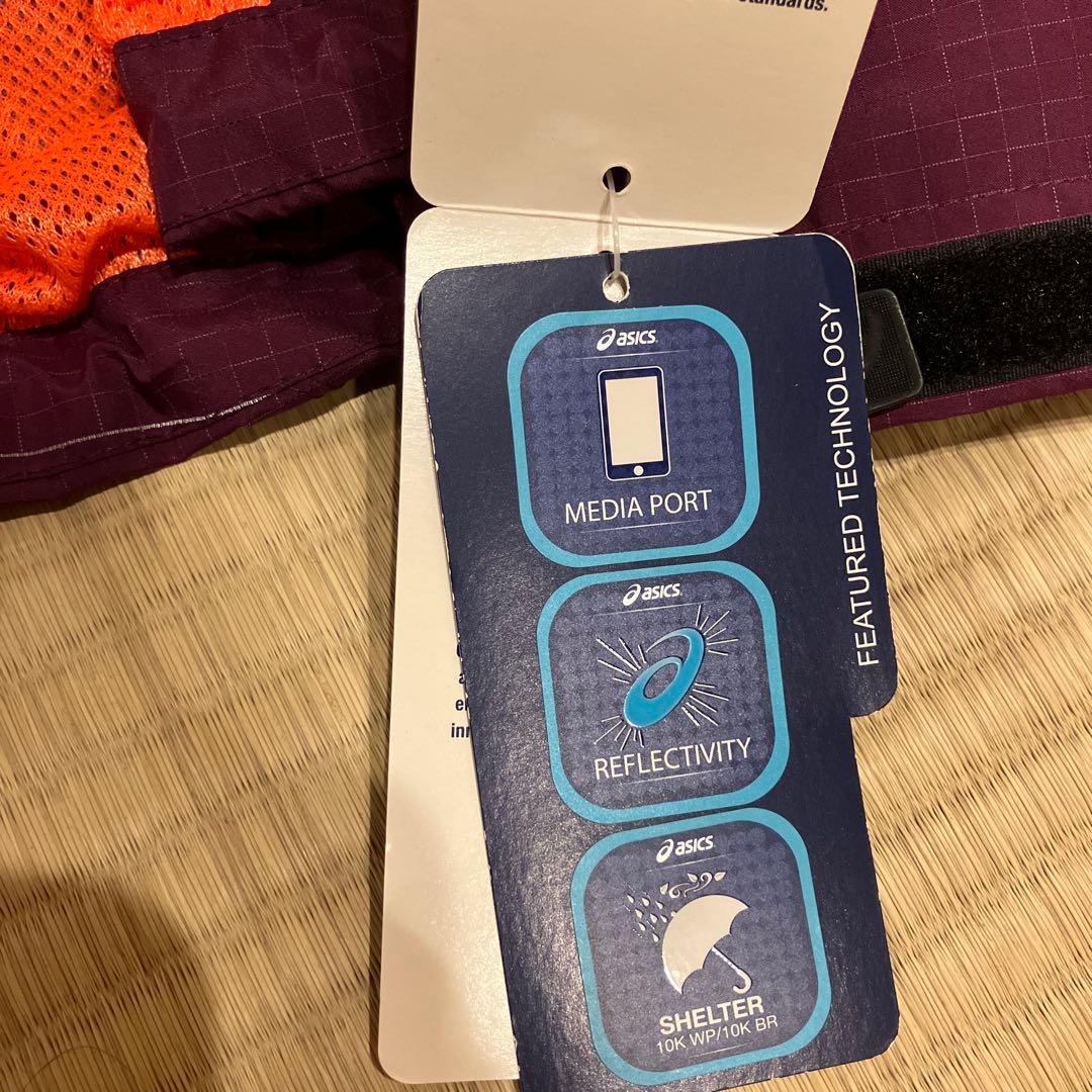レア☆アシックス　ニューヨークシティマラソン限定ジャケットL☆ランニングタイツ