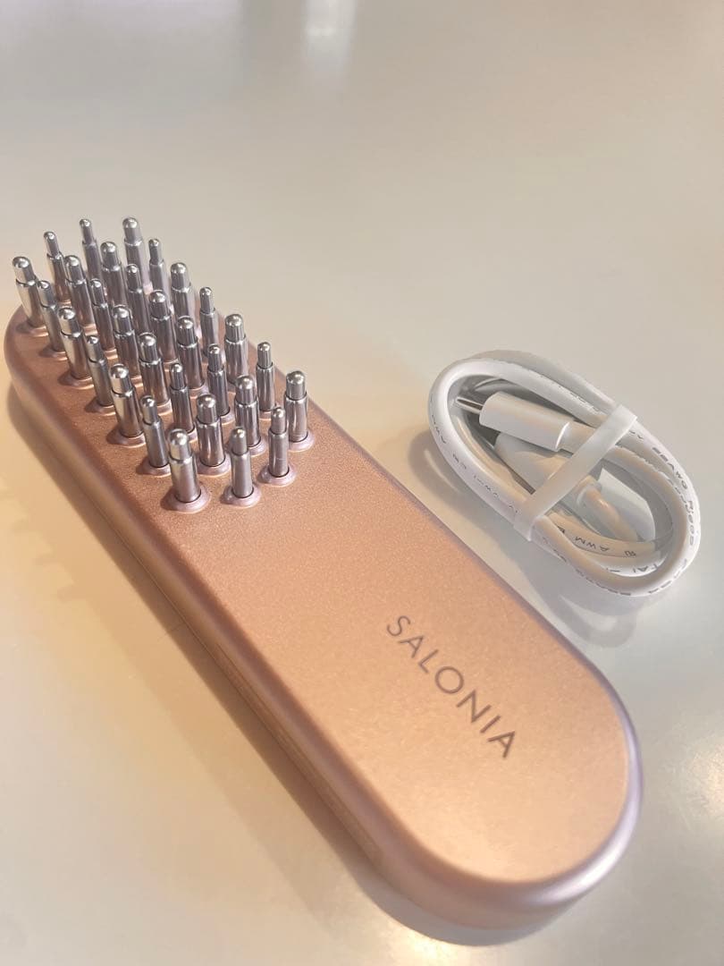 SALONIA 美顔器 充電式 ローズゴールド