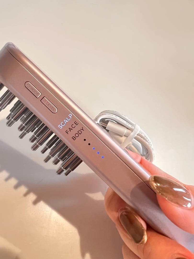 SALONIA 美顔器 充電式 ローズゴールド