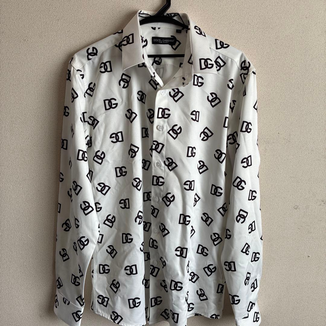 DOLCE & GABBANA ロゴプリントシャツ XL