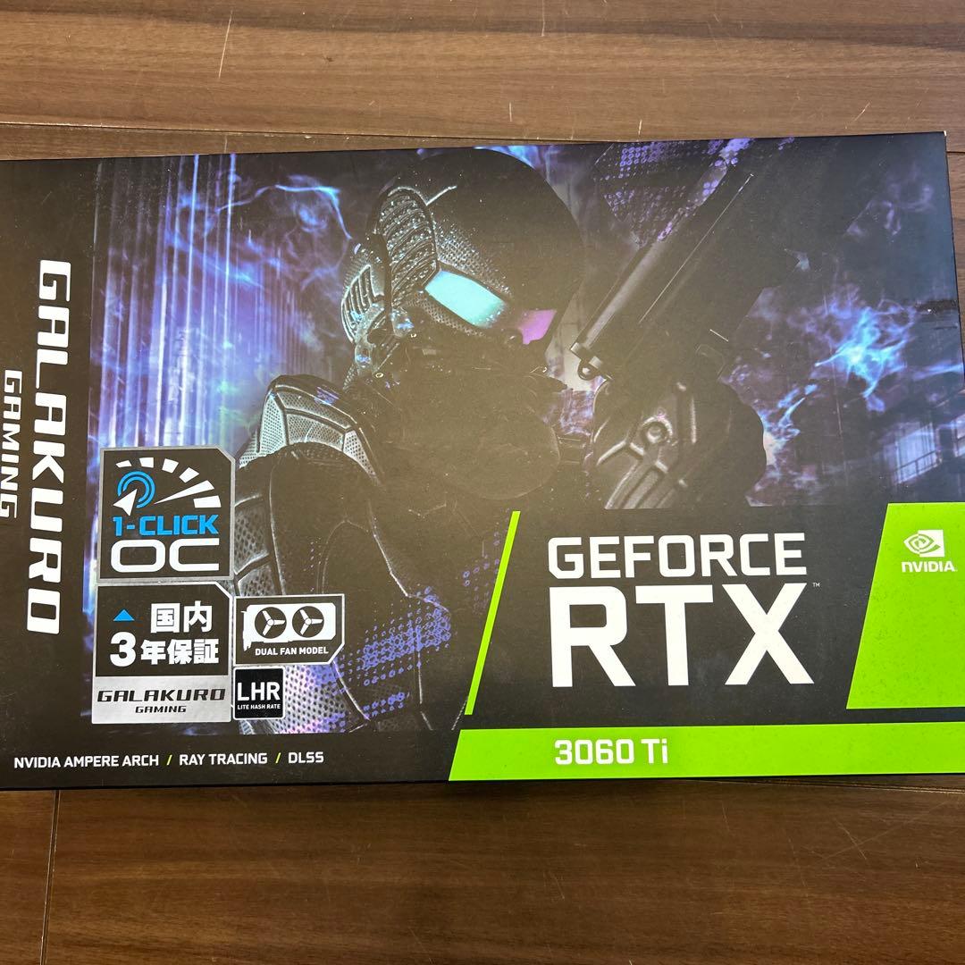 グラフィックボード・グラボ・ビデオカード RTX3060Ti-E8GB/DF/LHR