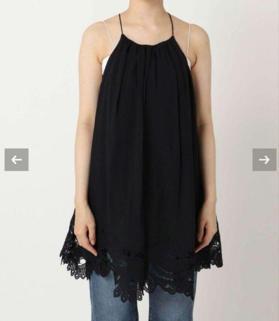 トップス plage cotton embro cami