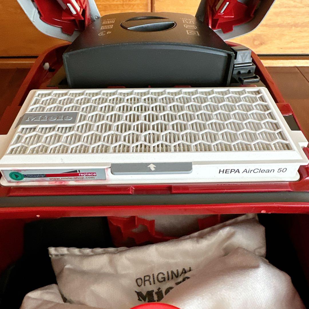 通販生活購入　ミーレ　掃除機　SDCO0 アタッチメント・取扱説明書付き