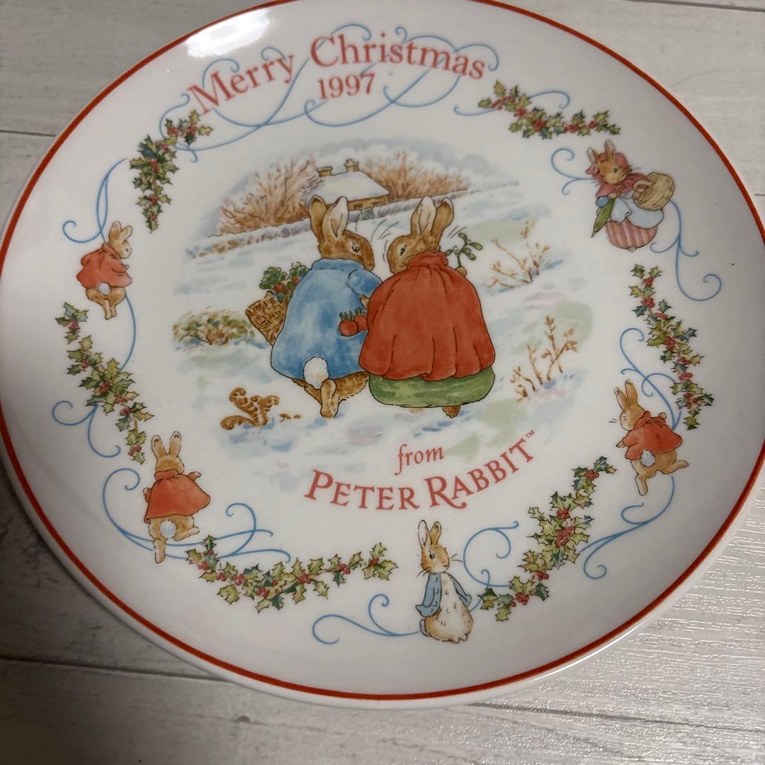 【希少】 ピーターラビット クリスマスプレート9枚セット