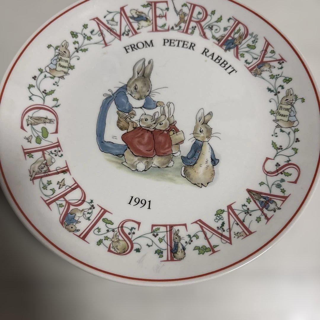 【希少】 ピーターラビット クリスマスプレート9枚セット