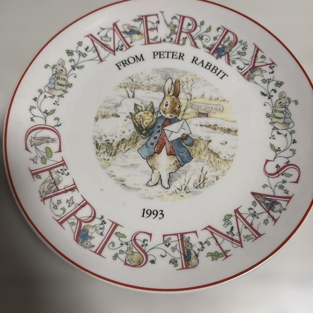 【希少】 ピーターラビット クリスマスプレート9枚セット