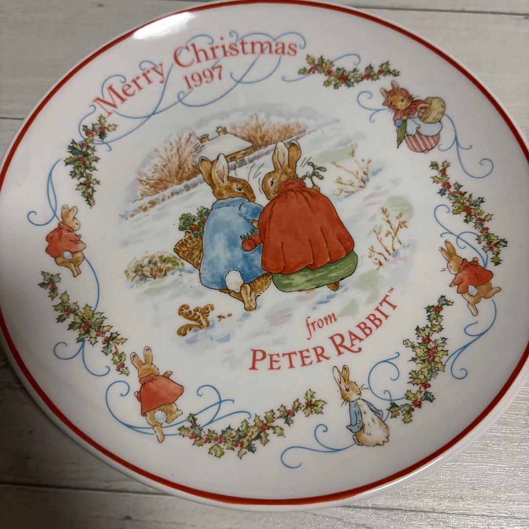 【希少】 ピーターラビット クリスマスプレート9枚セット