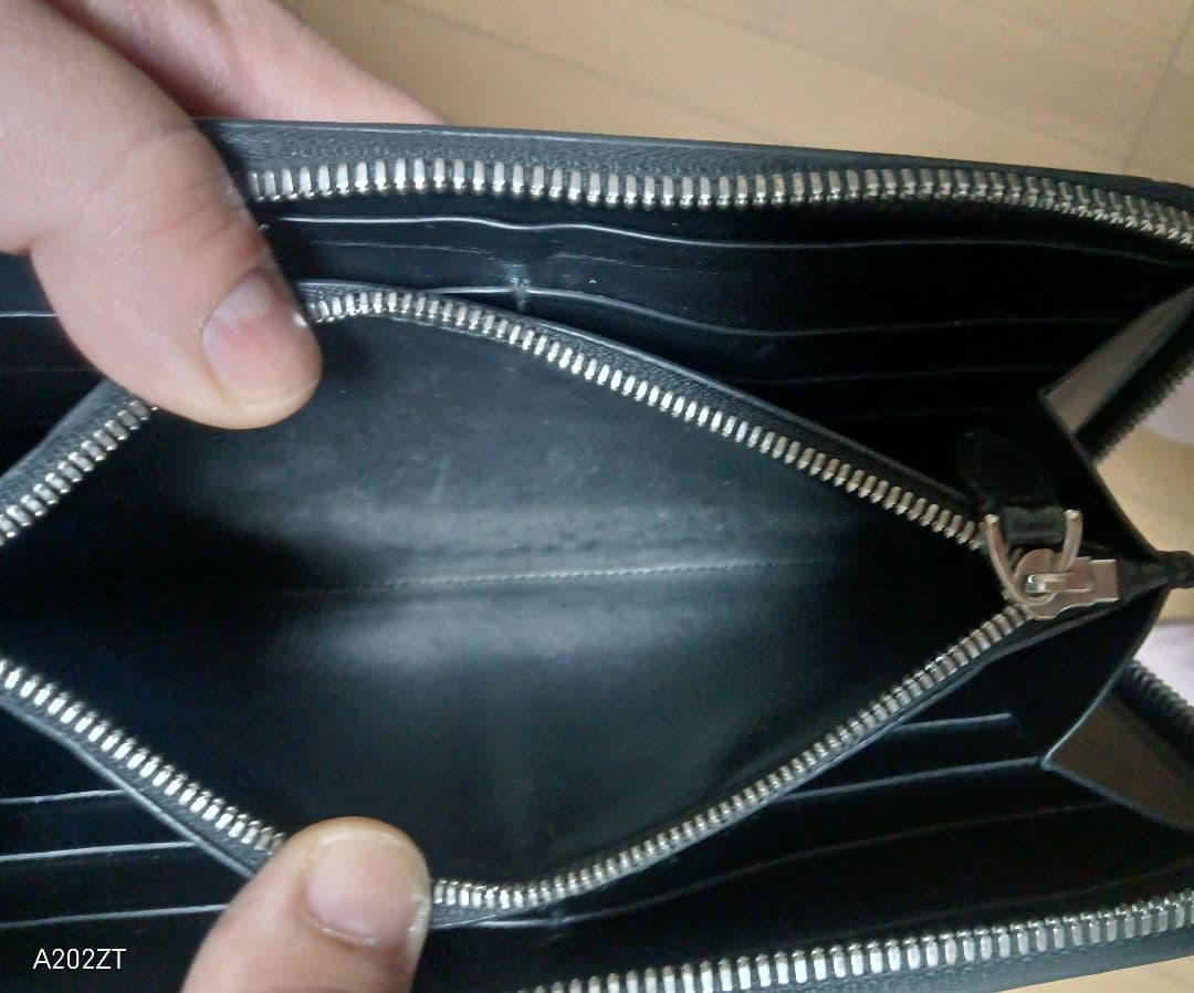 ベルルッティ ITAUBAカリグラフィラウンド ウォレットダブルスタンプ