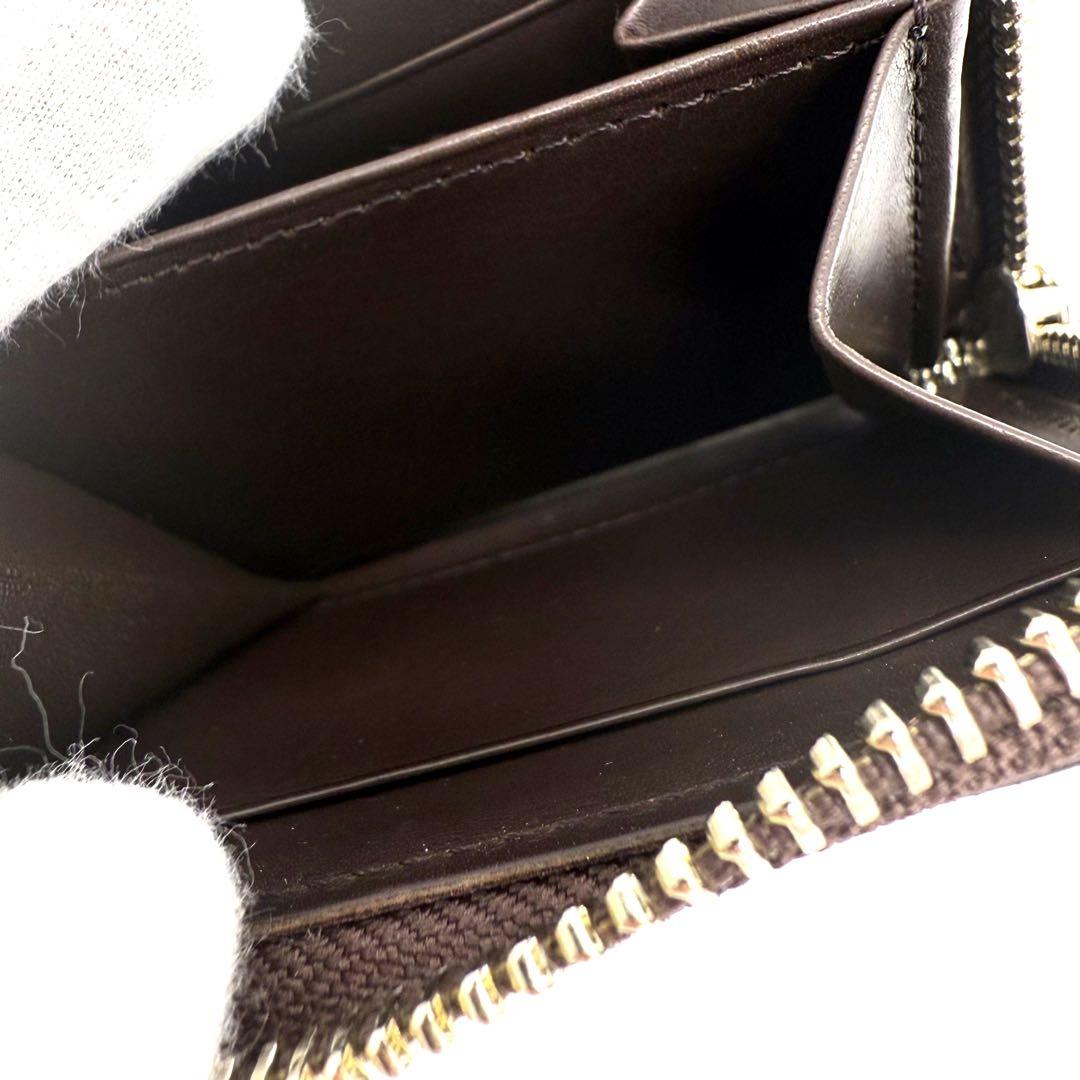 ★未使用品★SOMES SADDLE コードバン ラウンドジップ ケース