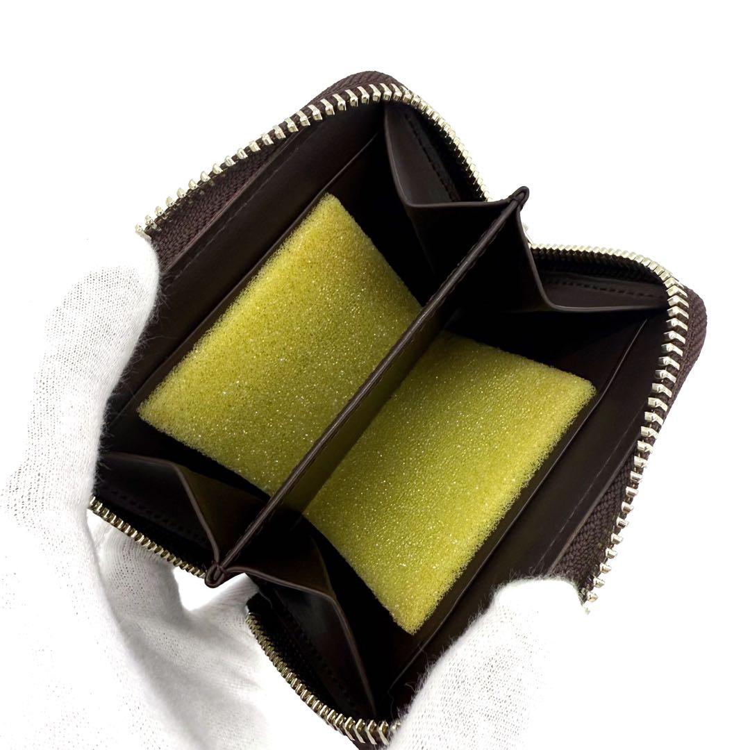 ★未使用品★SOMES SADDLE コードバン ラウンドジップ ケース