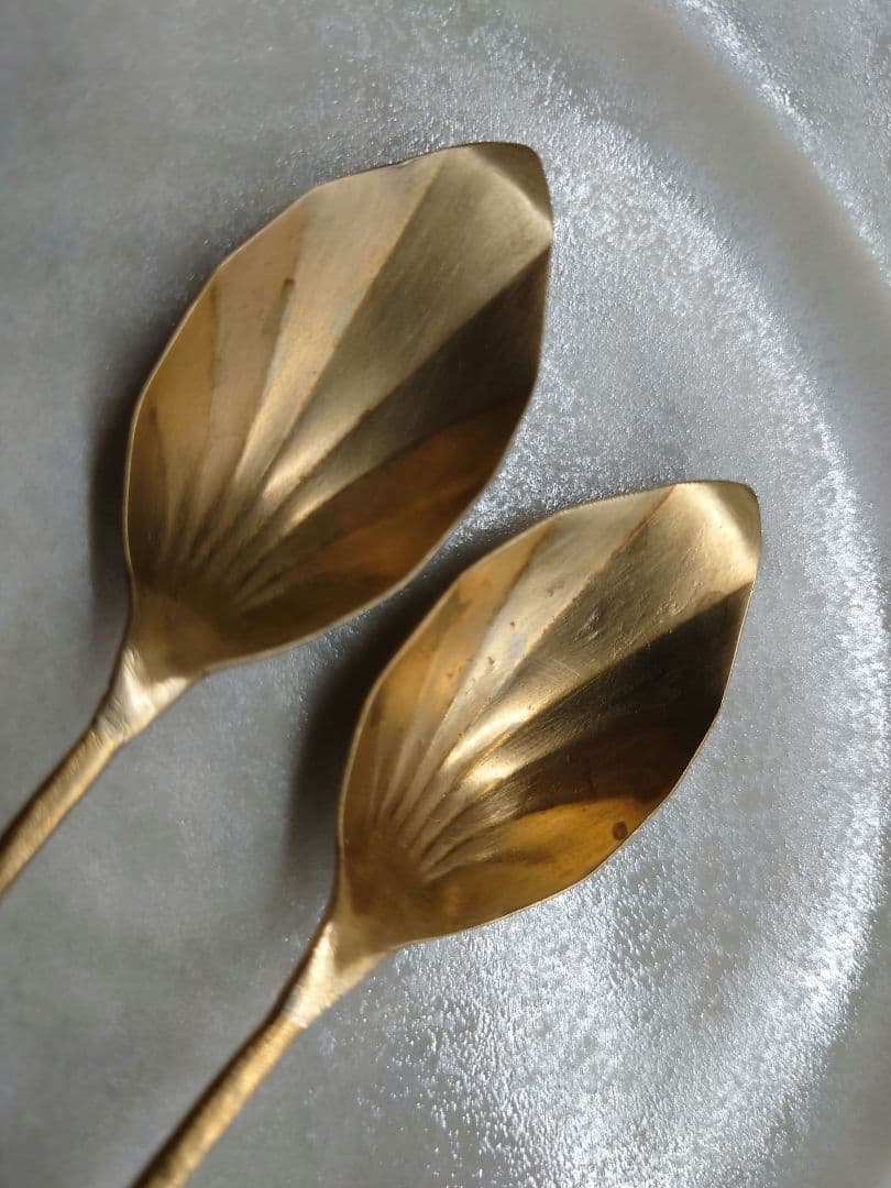日渓美佐江【Misae Nikkei】真鍮スプーン２個セット