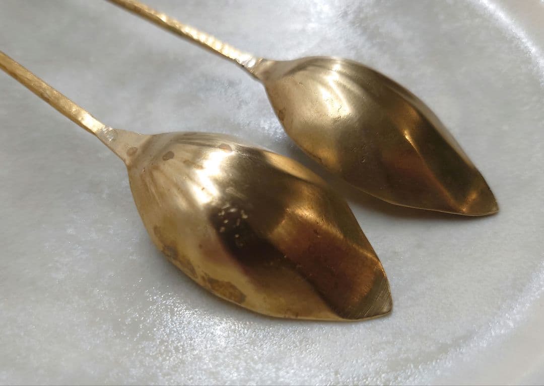 日渓美佐江【Misae Nikkei】真鍮スプーン２個セット