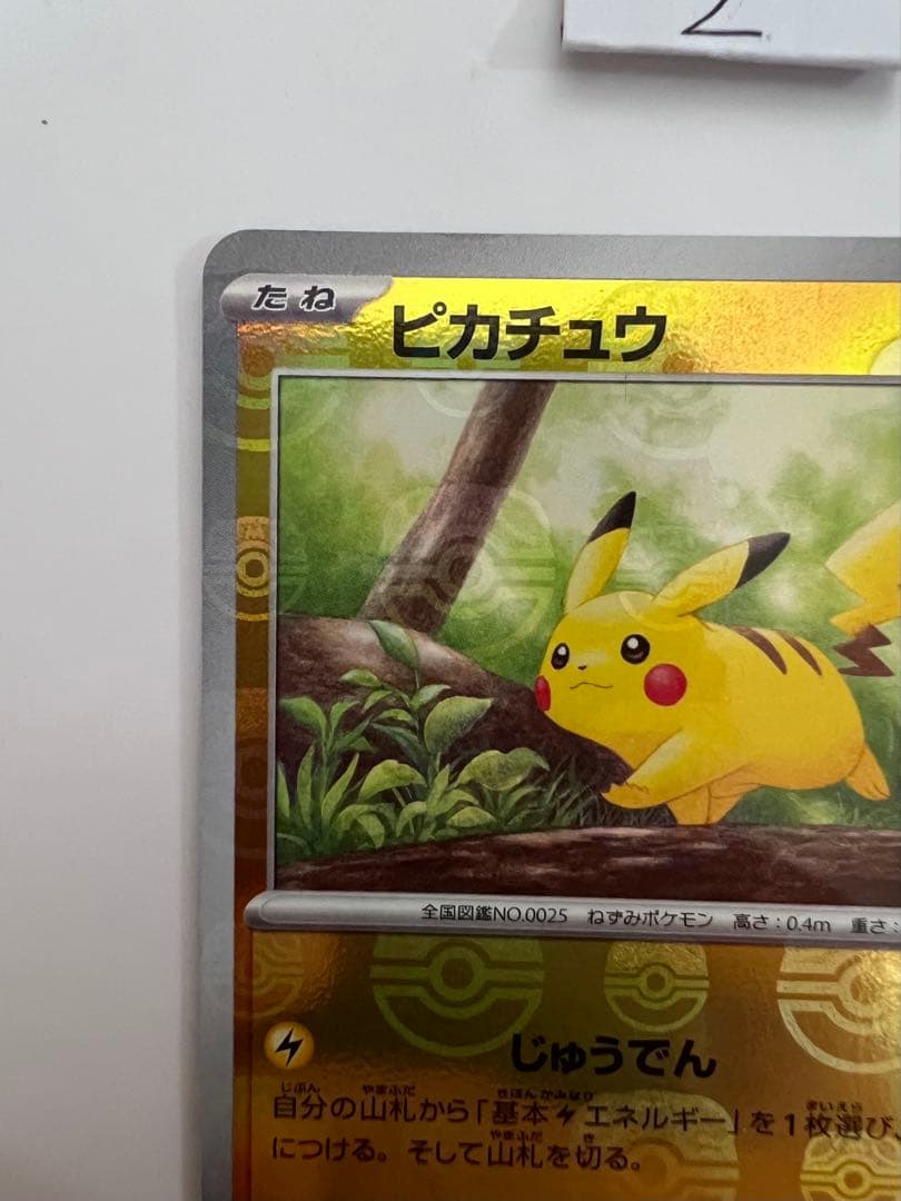 ピカチュウ　マスターボールミラー