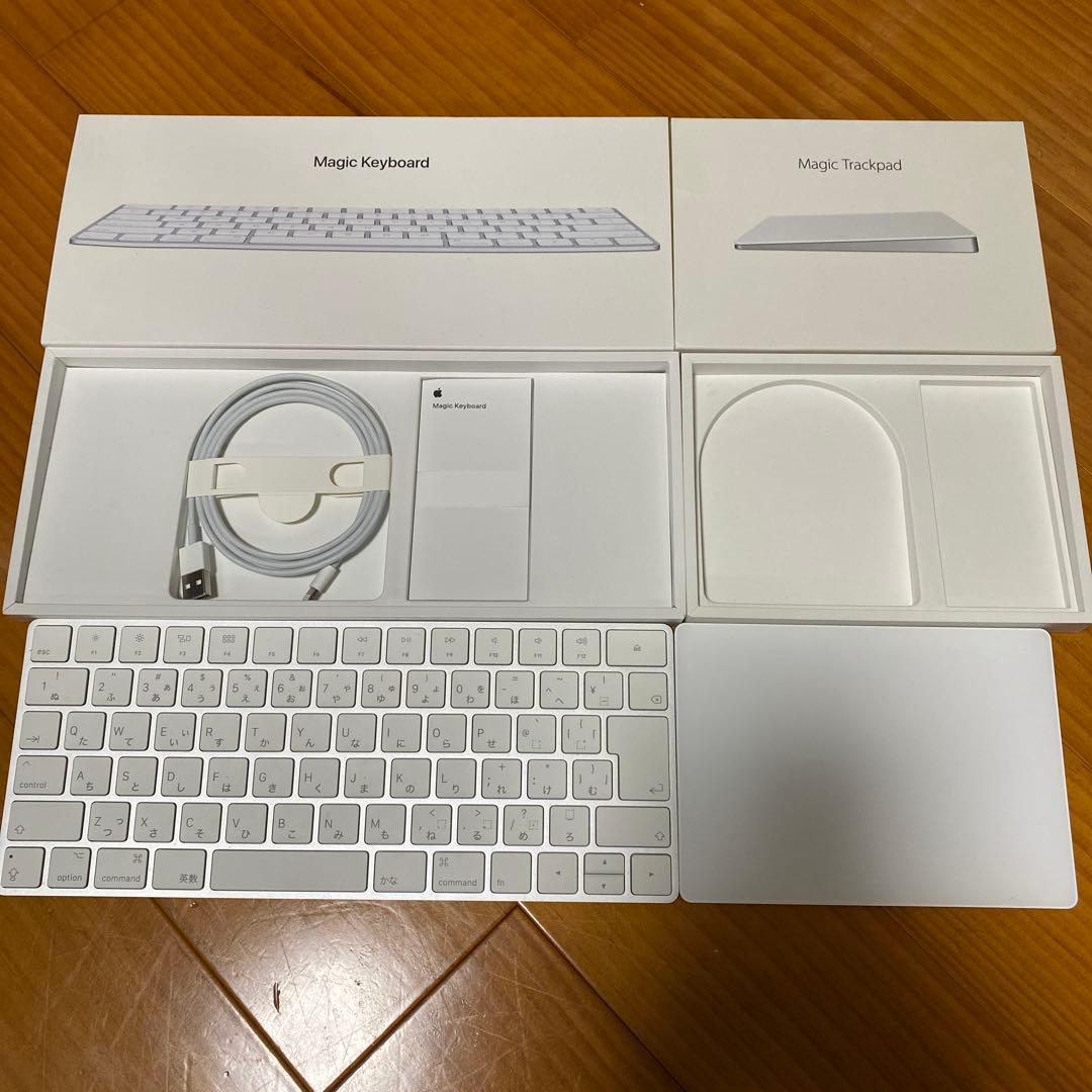 Magic Keyboard & Trackpad セット ホワイト