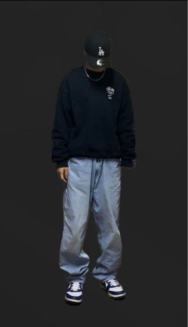 Stussy nike コラボスウェット Lサイズ リメイク済み