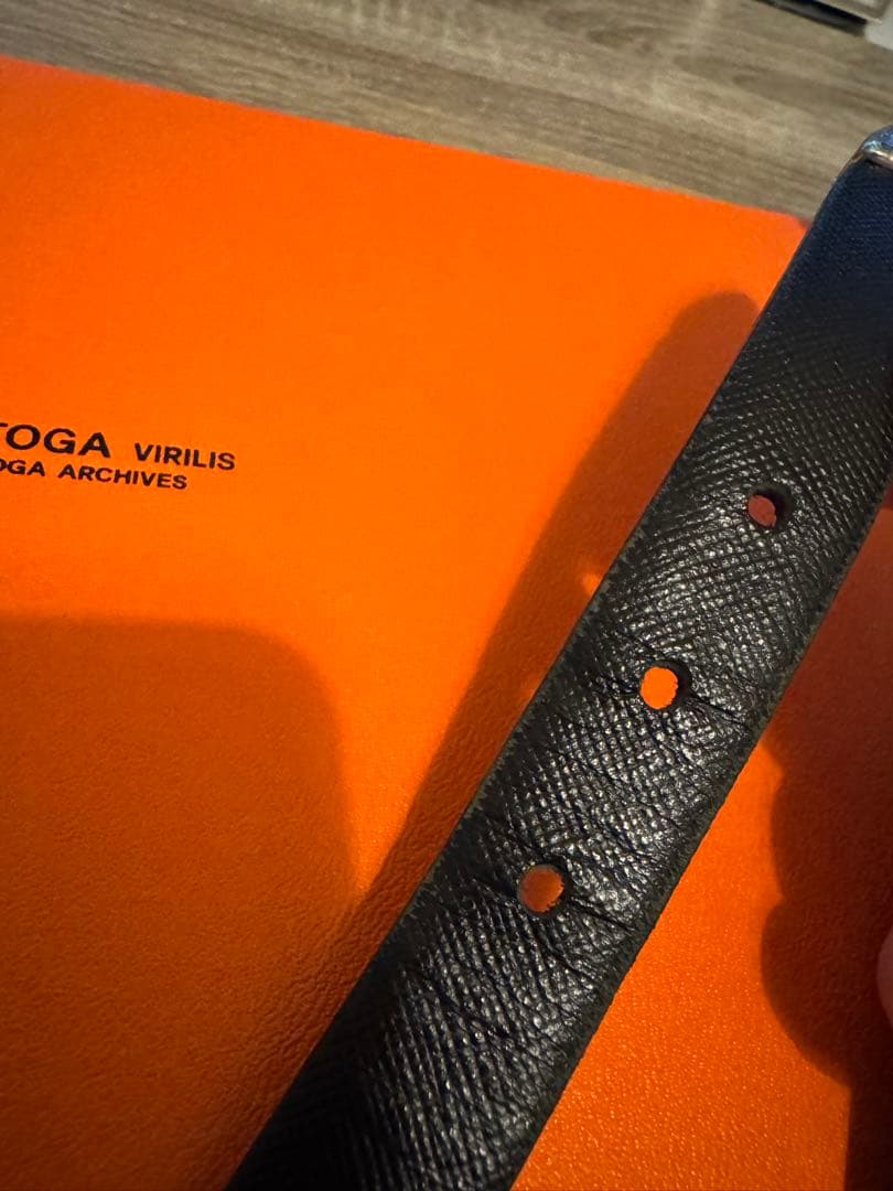 TOGA VIRILIS ブラックベルト